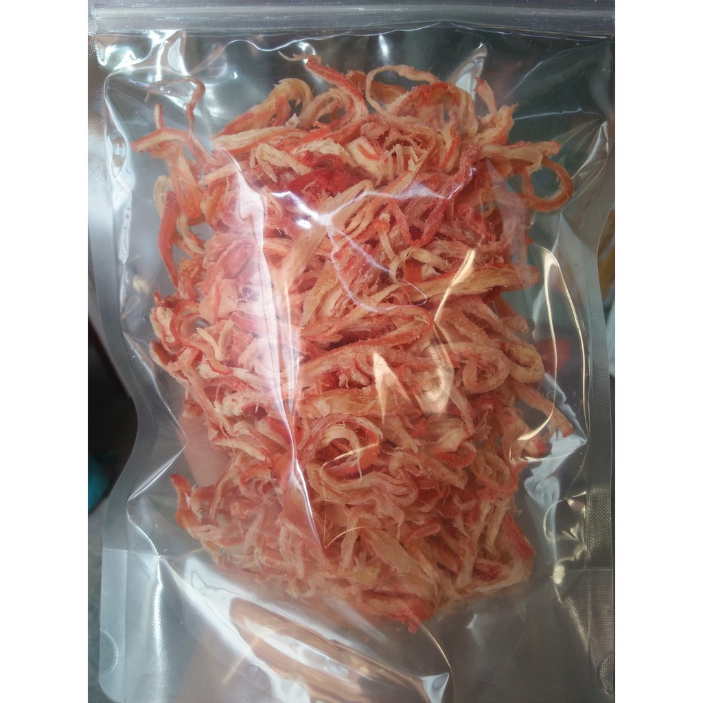 Mực xé hấp nước dừa loại ngon, túi 100g - Đồ ăn vặt Nhà Gấu | BigBuy360 - bigbuy360.vn