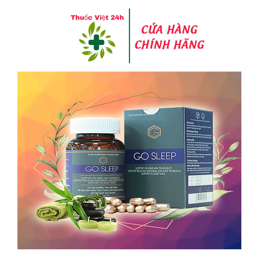 VIÊN UỐNG GO SLEEP -THUỐC VIỆT 24H