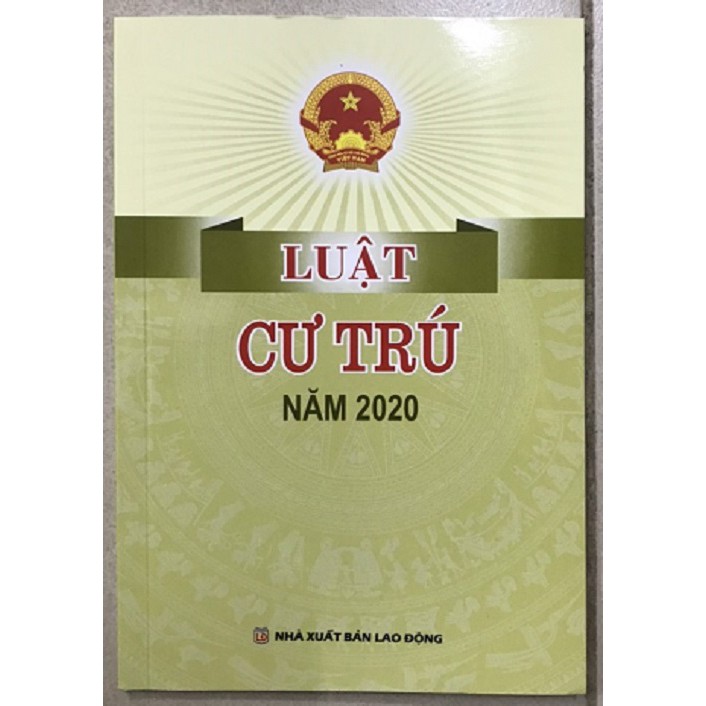 Sách Luật cư trú ( năm 2020) | WebRaoVat - webraovat.net.vn