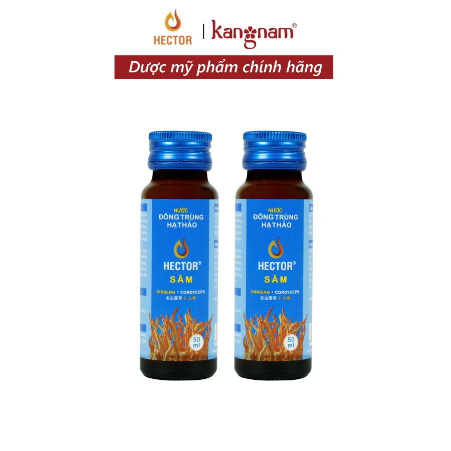 Nước Đông Trùng Hạ Thảo Hector Sâm 50ml [Combo 2 Chai]