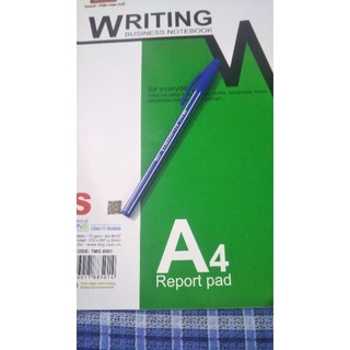 Bút bi AIHAO AH555-A (Xanh -  Đen)