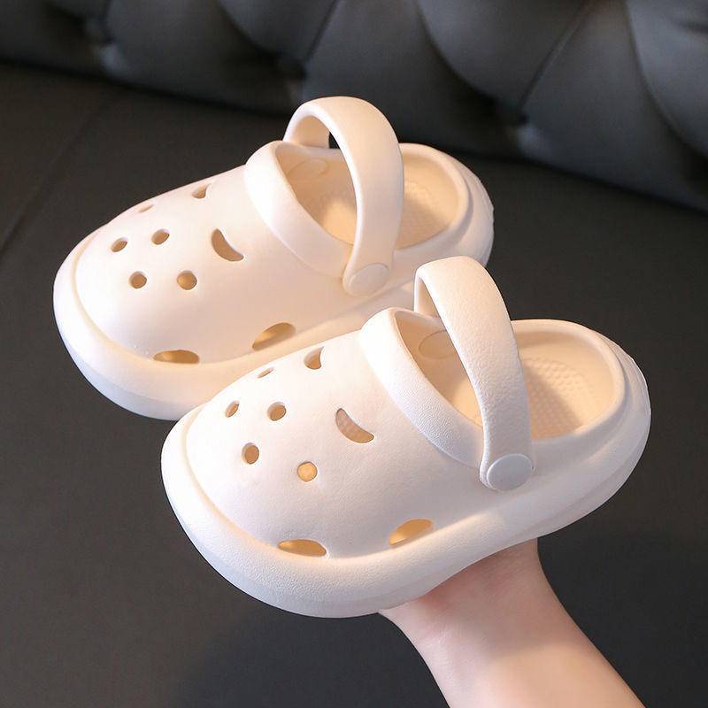 Sticker crocs Shoe Decoration for crocs đế caoXăng đan Đế Mềm Chống Trượt Đi Biển Thời Trang Mùa Hè Cho Trẻ