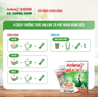 Sữa Bột Anlene Cà phê 31gr