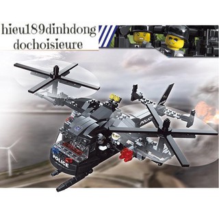 Đồ chơi lắp ráp Lego City 20045 - Trực thăng bắn tỉa 2 cánh của cảnh sát đặc nhiệm