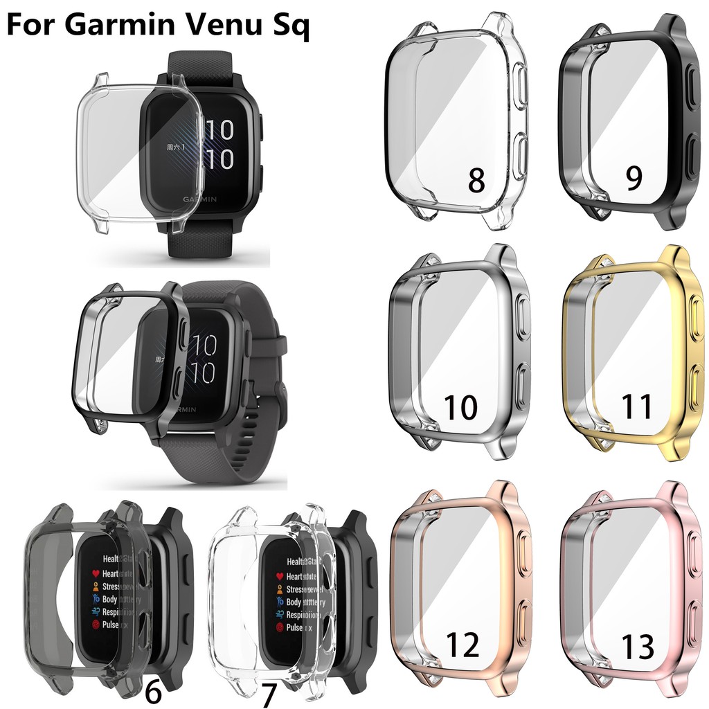 Ốp Bảo Vệ Bằng TPU Silicone Dành Cho Garmin Venu Sq / Venu Sq 2
