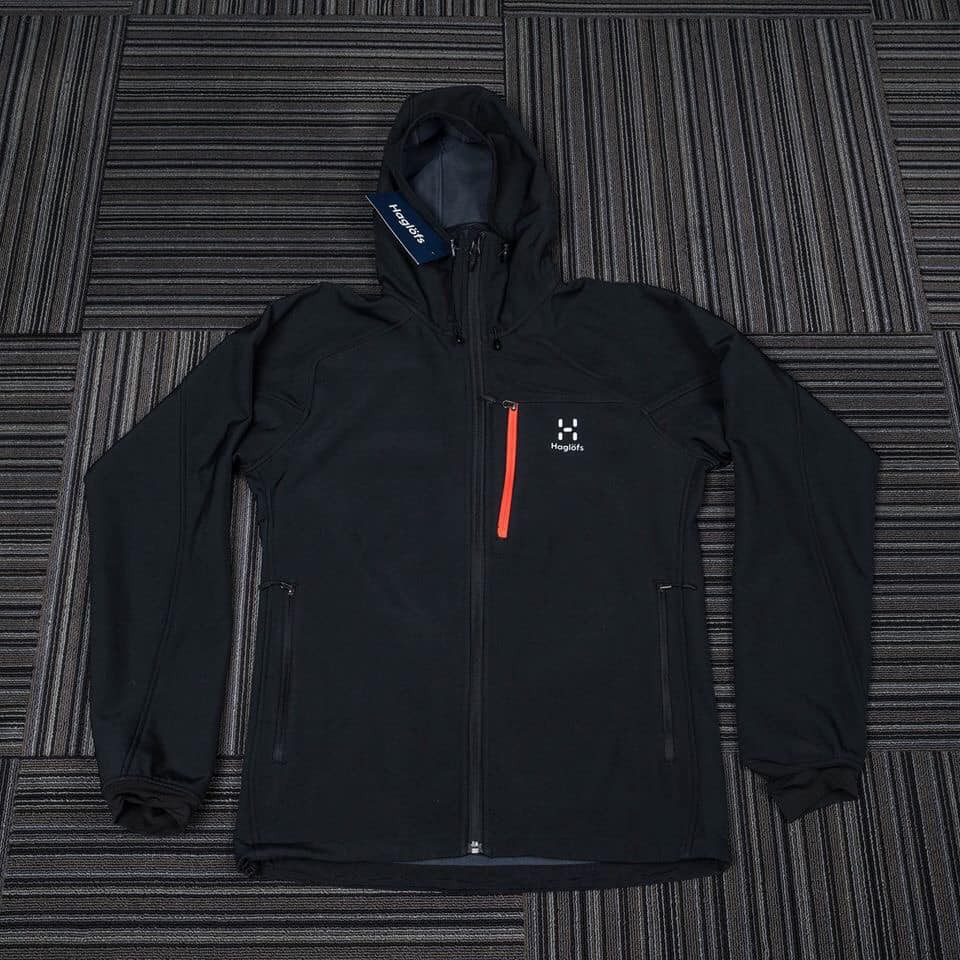 Aó nỉ Haglofs Nam -Softshell Adder Jacket bản xuất CHÂU ÂU