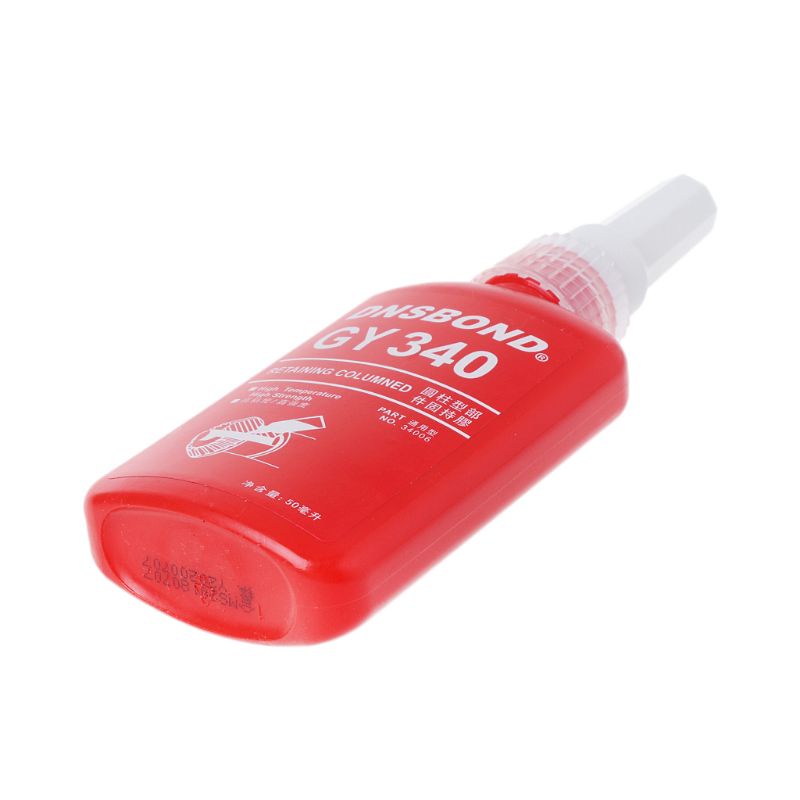 Keo dán ốc vít GY340 phủ kín ren đóng rắn nhanh khô độ bền cao