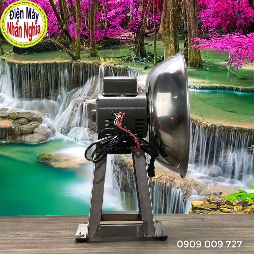 Máy nạo dừa khô nhuyễn 1/4Hp chân inox