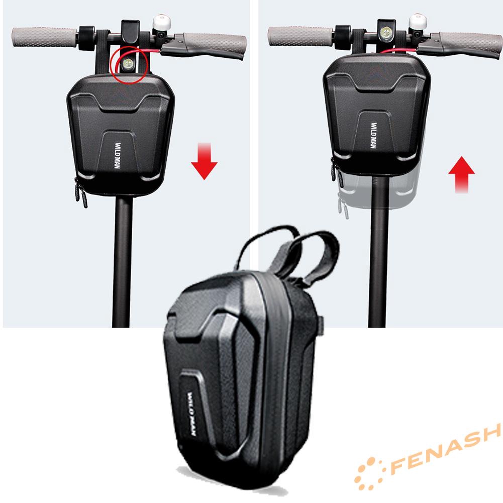 Túi vỏ cứng WILD MAN EVA treo xe máy điện cho Xiaomi M365 Ninebot ES1 ES2 ES3 ES4 thông dụng
