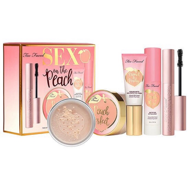 bộ trang điểm Toofaced Peach ( bill mua Sephora ảnh cuối)