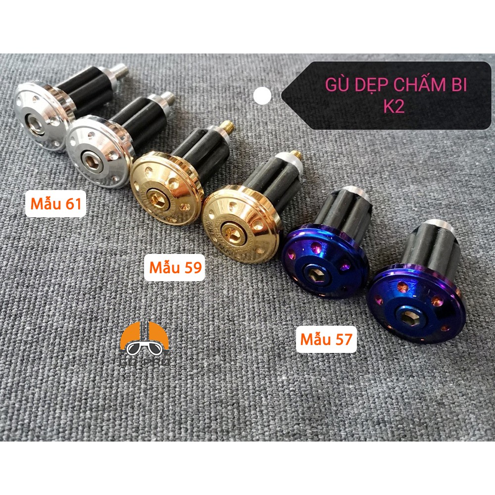 [CHÍNH HÃNG] Bộ Sưu Tập Gù Nhôm CNC Xe Máy Số 01