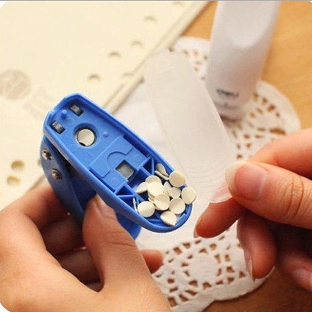 Dụng cụ bấm lỗ giấy thủ công DIY nhiều màu sắc cho bé