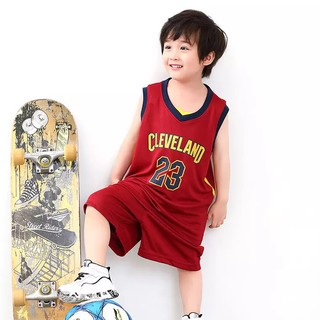 [Xả kho thanh lý] Quần áo thể thao bé trai 23Cleveland [14-48kg]