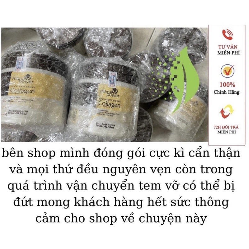 Hấp dầu ủ tóc collagen Karseell, túi 500ml, Hàng chuẩn chính hãng.