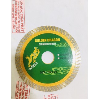 Lưỡi cắt gạch, đá đa năng (size 114mm) | đĩa cắt Con Rồng 1 tấc