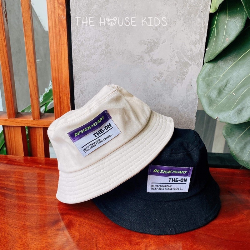 Nón bucket - Mũ tai bèo cho bé họa tiết cho bé - THE HOUSE KIDS