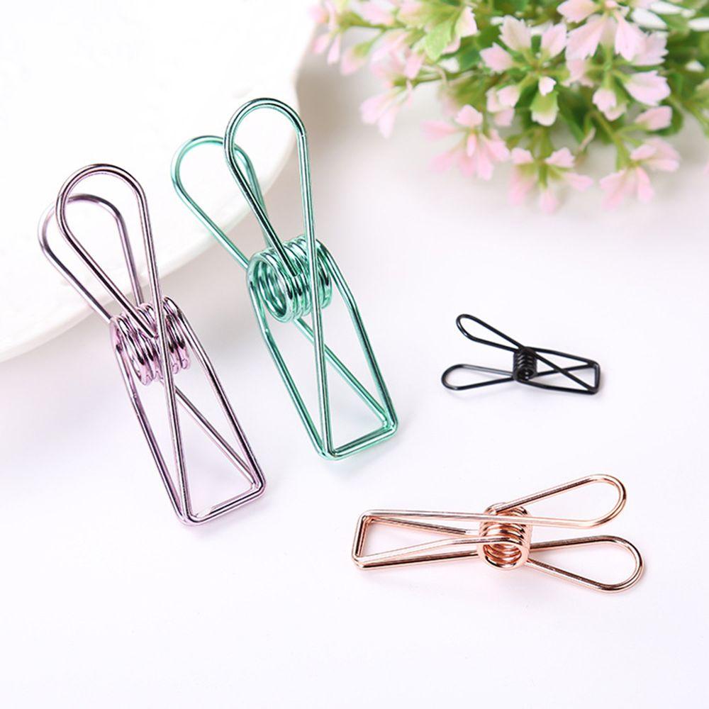 Set 3 Kẹp Giấy Kim Loại Nhiều Màu Sắc