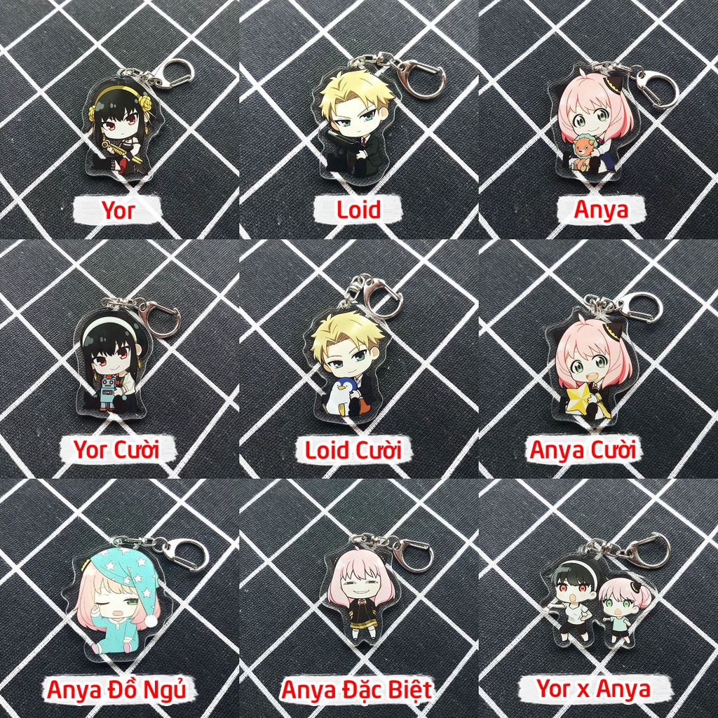 Móc Khóa Anime Spy X Family