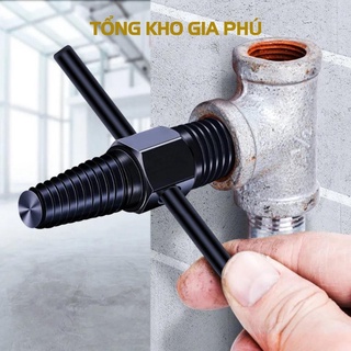 Tháo ren ống nước gãy , tháo ống nước gãy 2 đầu tháo ren gãy các loại phi 16, 21, 27