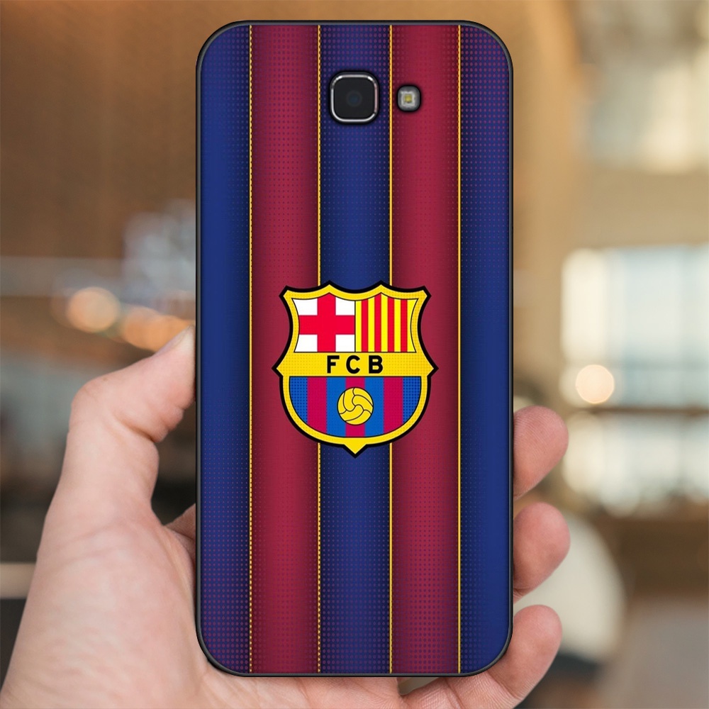 Ốp lưng Samsung J5 Prime, J7 Prime viền đen in hình Barcelona Barca