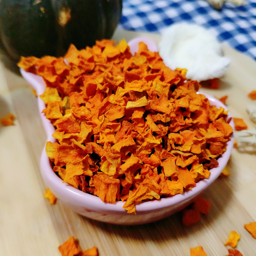 Bí ngô sấy lạnh cho thú cưng