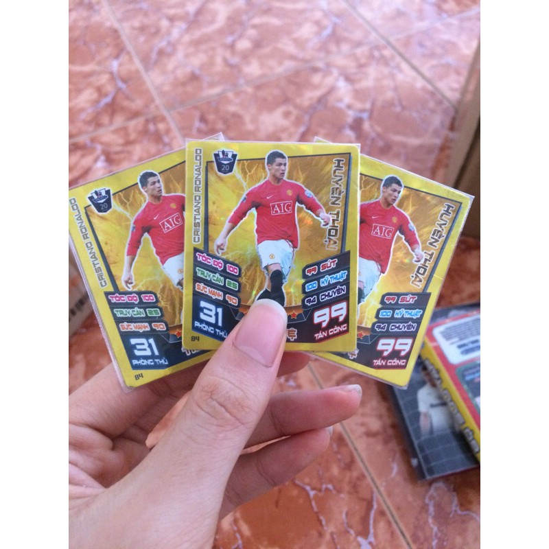 Thẻ cầu thủ Match Attax legend 12/13