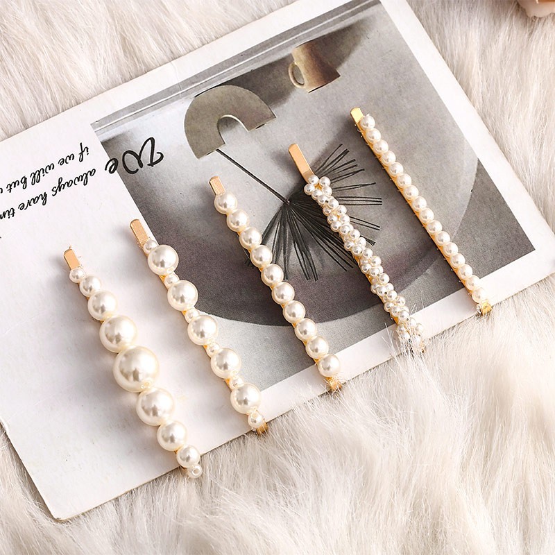 Kẹp Tóc Ngọc Trai Xinh Xắn Dành Cho Nữ