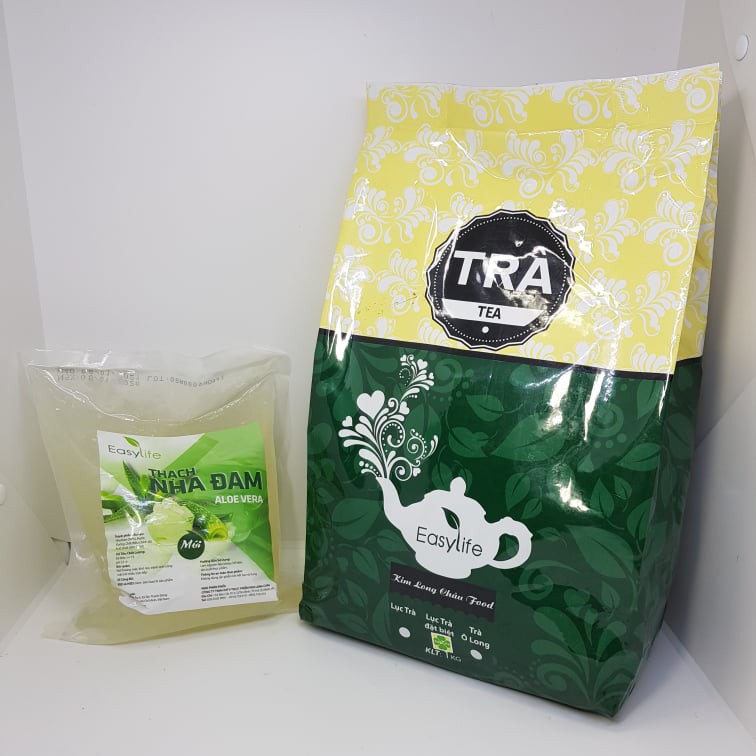 Date 31.10 Thạch Nha Đam Easy Life hạt nhỏ gói 1kg dùng pha Trà Chanh | BigBuy360 - bigbuy360.vn