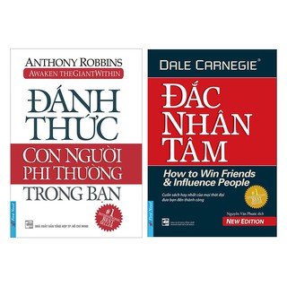 Sách - Combo Đánh Thức Con Người Phi Thường Trong Bạn + Đắc Nhân Tâm