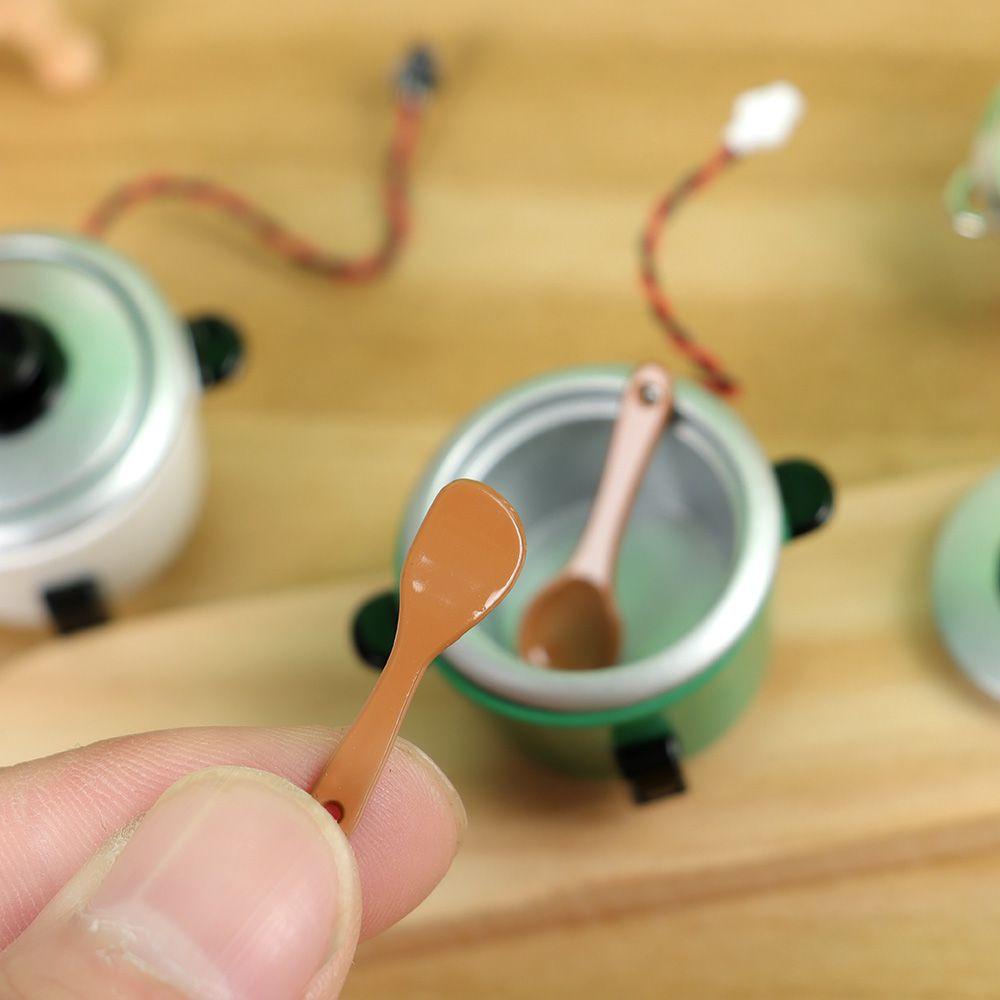 Bộ Muỗng Nĩa Mini 6 Kiểu Trang Trí Nhà Búp Bê