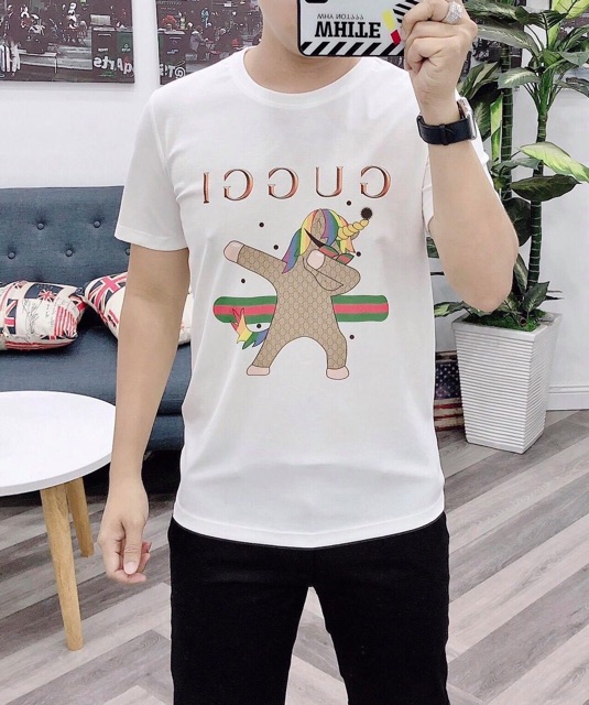 Áo thun nam cao cấp cực đẹp GGCI nam tính in loại 1 hàng shop đủ màu và full size M-L-XL