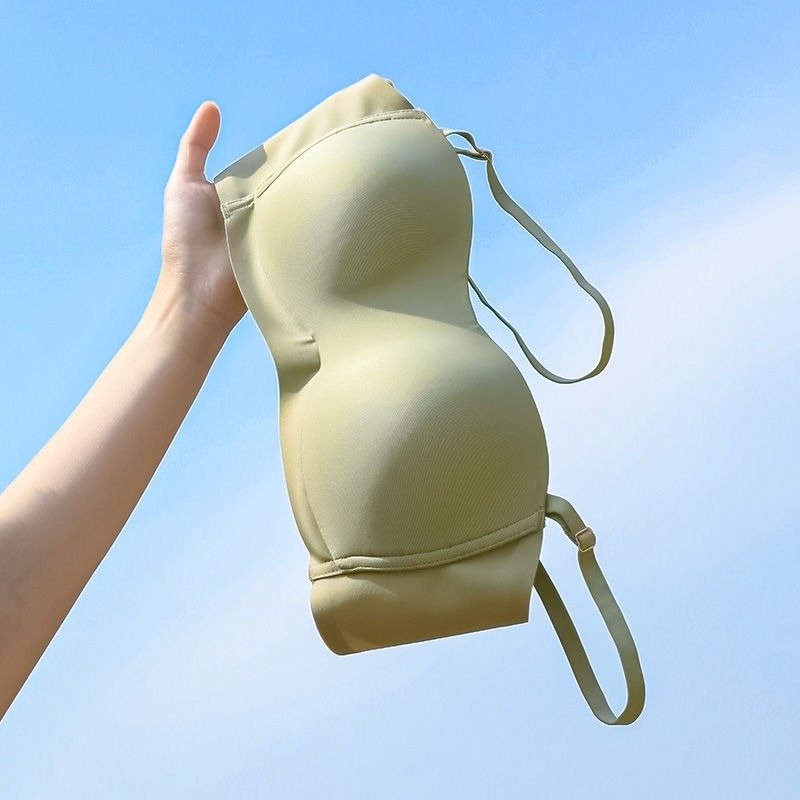 Áo Ngực Không Gọng Chống Chảy Xệ Thiết Kế Mỏng Thời Trang Dành Cho Nữ