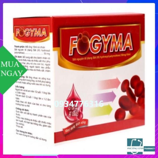 Sắt ống fogyma hộp 20 ống