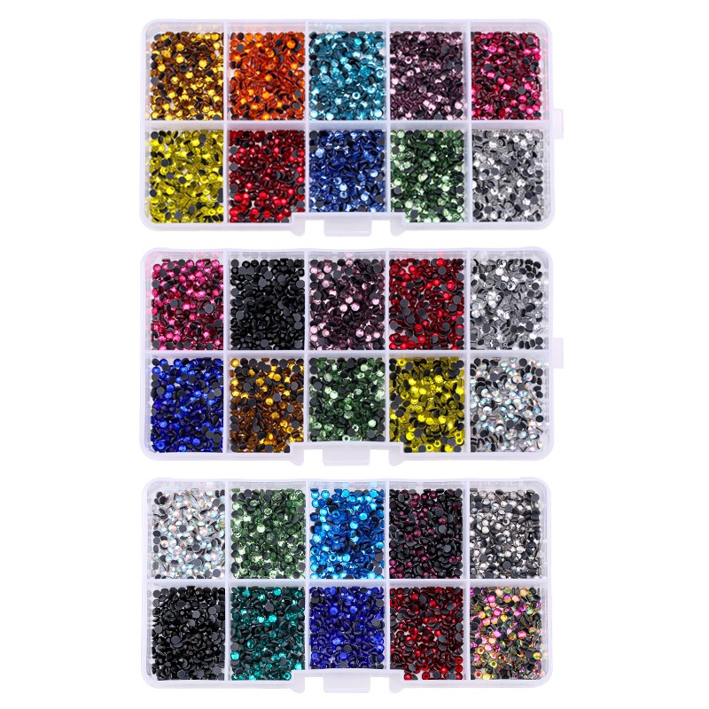 Set 7 Đầu Nối Đính Đá Pha Lê Phích Cắm US