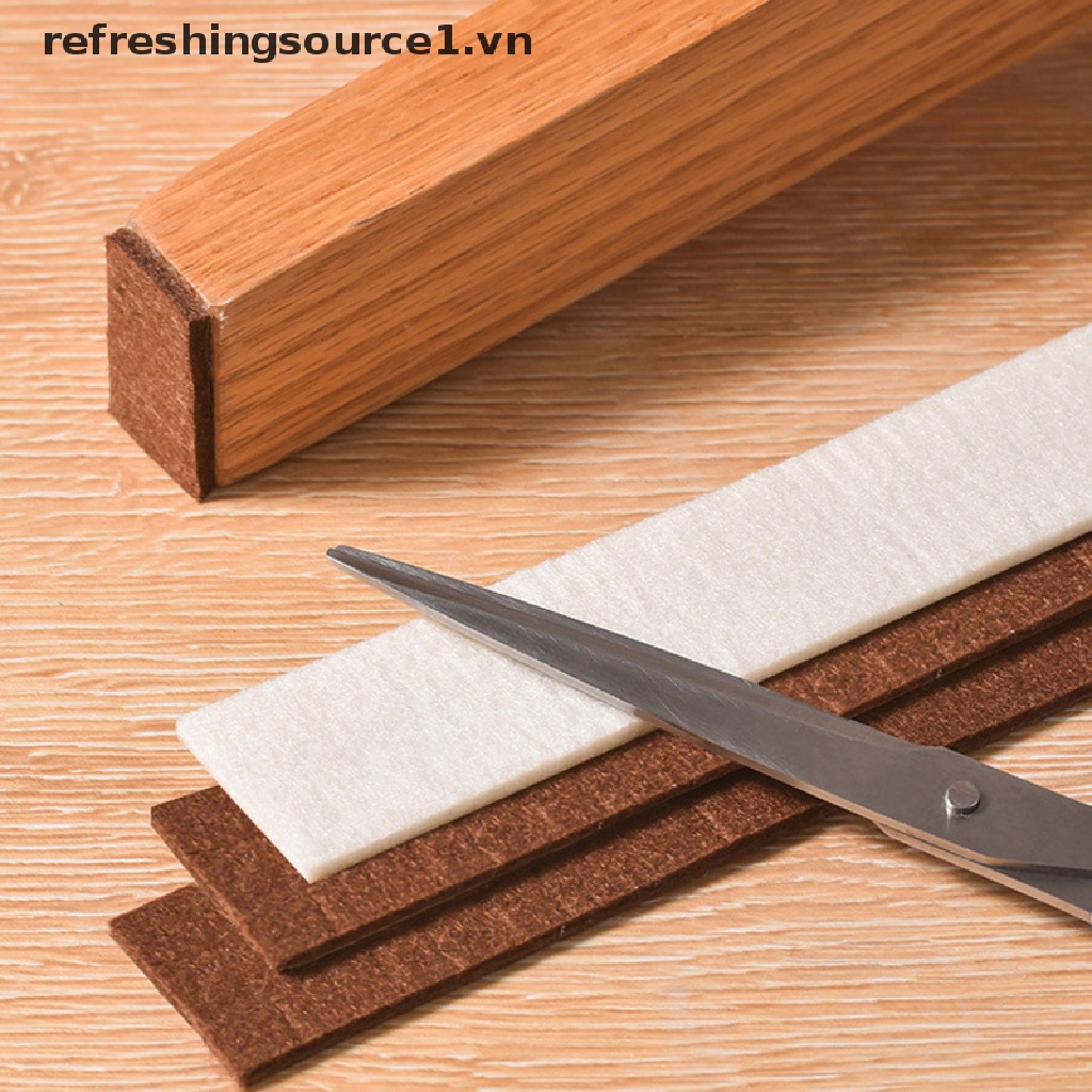 Miếng lót chân ghế chống trượt bằng vải nỉ tự dính kích thước 100cm dài 1m