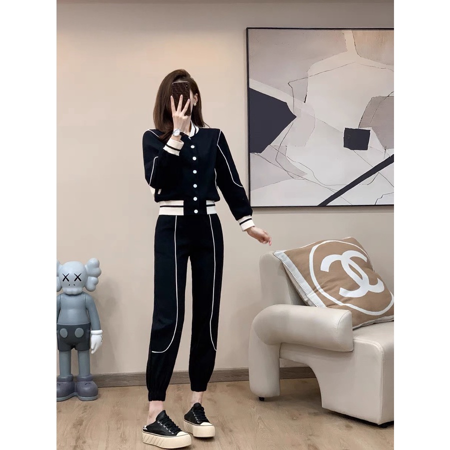 Bộ thể thao nữ, bộ thể thao bomber chất umi đẹp