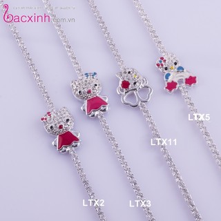 Lắc tay bạc Ý 925 Bạc Xinh Huệ Ngân LTX3