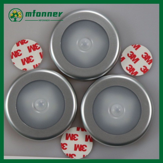 Đèn LED 6 Bóng Tròn Cảm Ứng Cơ Thể Cho Phòng Ngủ / Hành Lang / Tủ Quần Áo