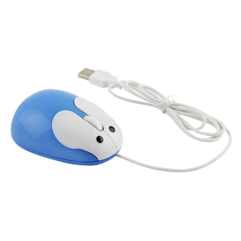 Chuột Máy Tính Có Dây USB 15 Kiểu Thiết Kế Hình Động Vật Dễ Thương Nhỏ Gọn Dùng Làm Quà Tặng Cho PC Laptop