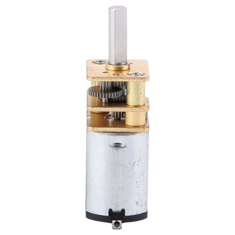 Động cơ hộp số kim loại cho mô hình robot đồ chơi RC 12GA DC 6V 50RPM diy