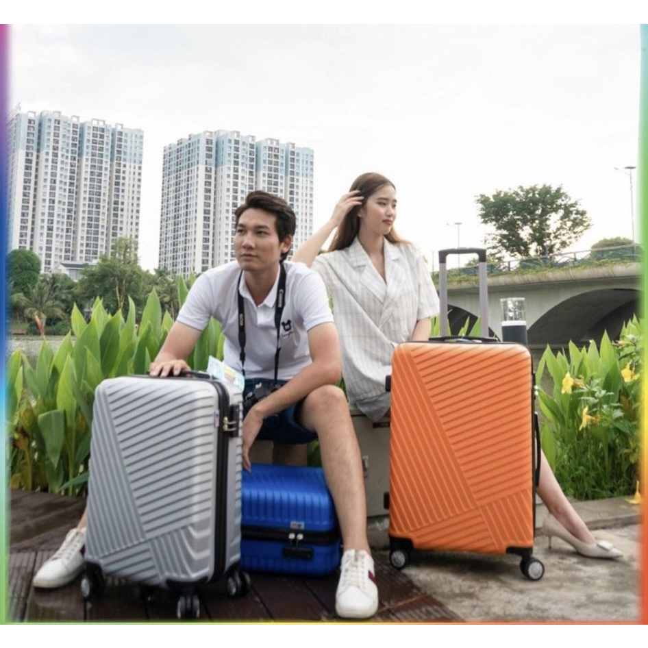 vali kéo du lịch chống va đập mạnh-chống trầy xước tốt-bảo hành phụ kiện 5 năm
