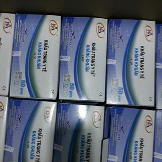 Khẩu trang y tế 4lớp màu xám