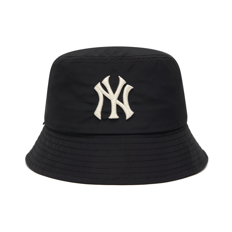 MLB Nón bucket họa tiết chữ NY lớn 3AHT00 sản xuất tại Trung Quốc cho nam và nữ