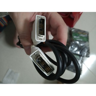 Dây cáp màn hình DVI mới - có thể truyển tải Video HD với độ phân giải 1920x1200 cao cấp từ các máy tính bộ Full Box