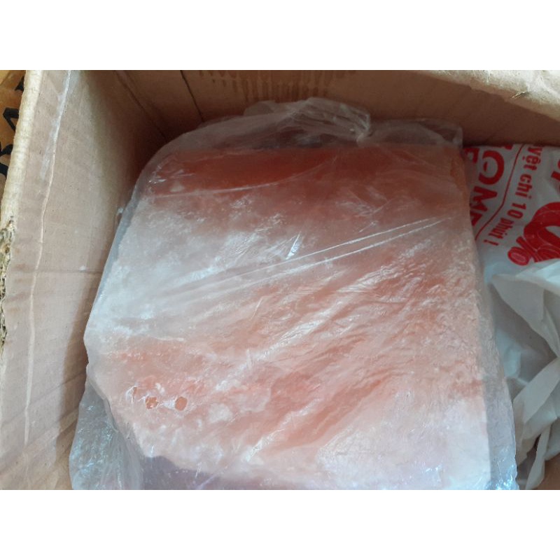 10kg đá muối himalya nhập khẩu từ Pakistan, loại dùng để ngâm chân tay hoặc chườm nóng