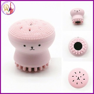 Cọ Rửa Mặt Và Massage BẠCH TUỘC JellyFish Silicon