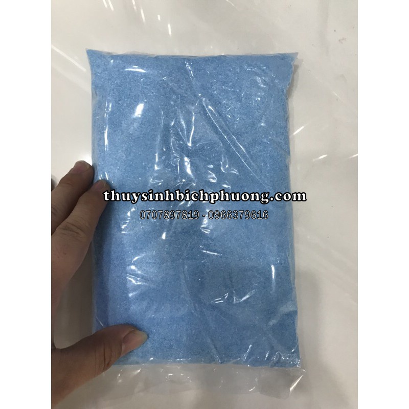 CÁT THỦY TINH XANH TRANG TRÍ 1KG | GIẢ BIỂN ĐƯỜNG ĐI HỒ CÁ THUỶ SINH