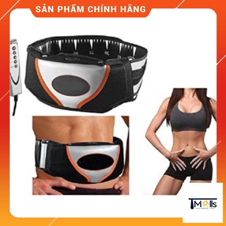 20❂Đai Massage Rung Tan Mỡ Bụng Vibro Shape Giảm Đau Mỏi Lưng Vai Gáy Bảo Hành 12 Tháng