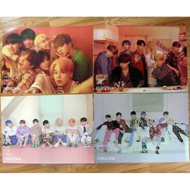 Poster ảnh treo tường BTS Map7, Persona, Love Yourself Answer, Tear, Her, Persona