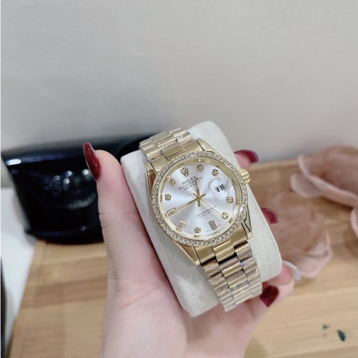 Đồng hồ nam Ro.colect mặt tròn dây kim loại sang trọng chống nước DH1519 - Shop953 | BigBuy360 - bigbuy360.vn